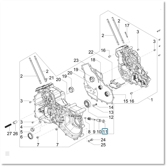 Keerring wormas 19x6x7 - Afbeelding 3