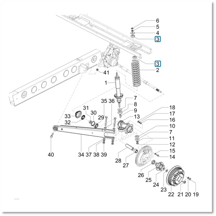 Schokbrekerrubber Ape 50 - TM - Afbeelding 2